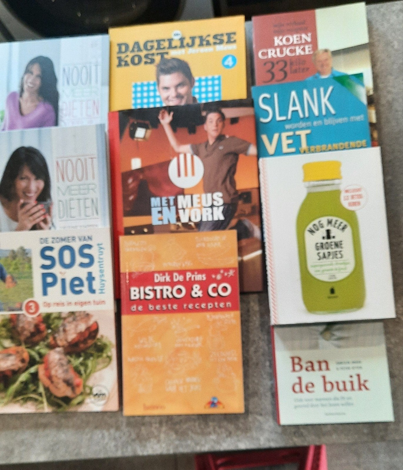 kookboeken, Livres, Enlèvement