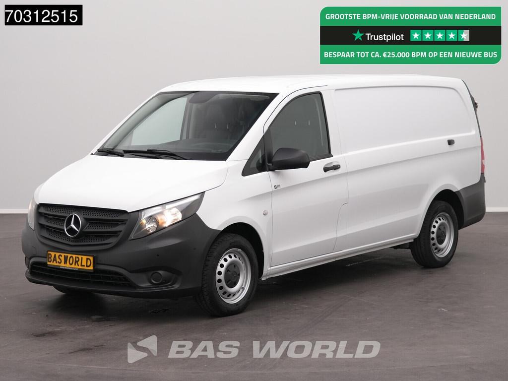 Mercedes Vito 114 Automaat L2H1 Airco Cruise Camera Parkeers, Auto's, Bestelwagens en Lichte vracht, Stof, Gebruikt, Euro 6, 4 cilinders