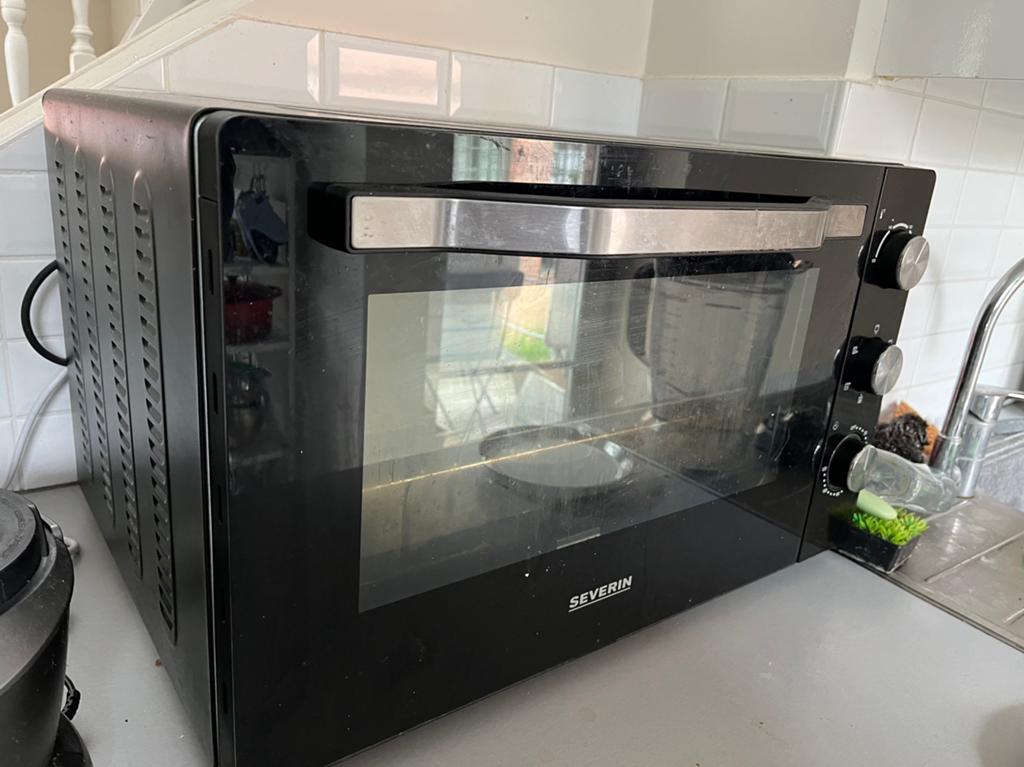 Vrijstaande Oven met accesoires, Ophalen, Minder dan 45 cm, Oven, Hete lucht