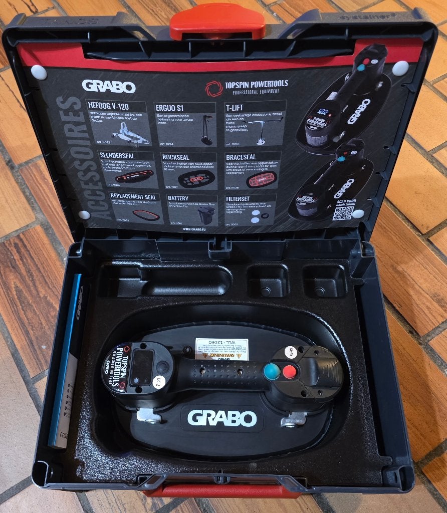 Ventouse Grabo pro, Ophalen, Zo goed als nieuw