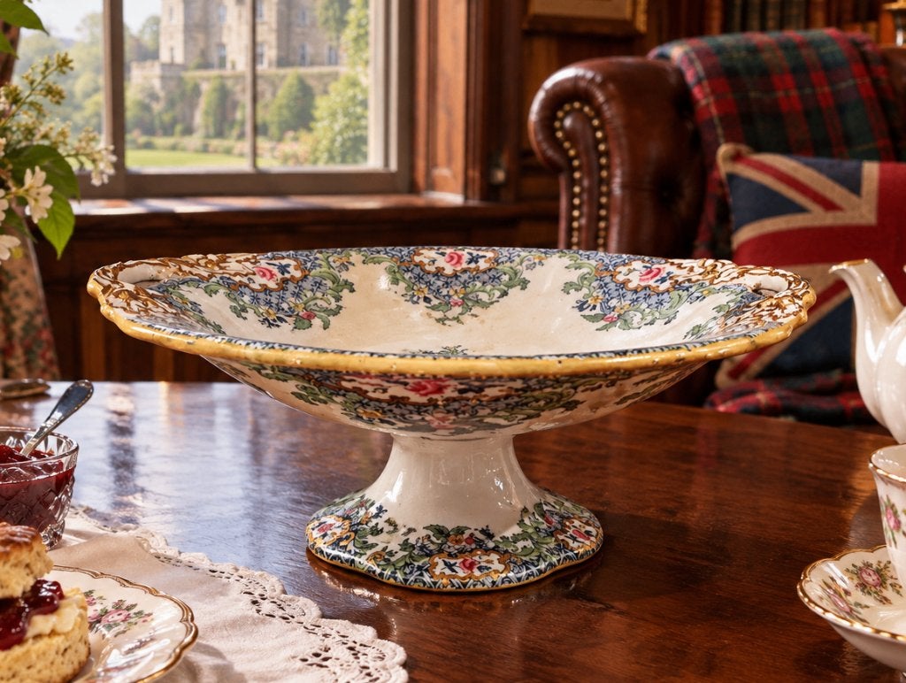 Bol à fruits ancien sur pied Copeland Late Spode (vers 1860), Enlèvement ou Envoi