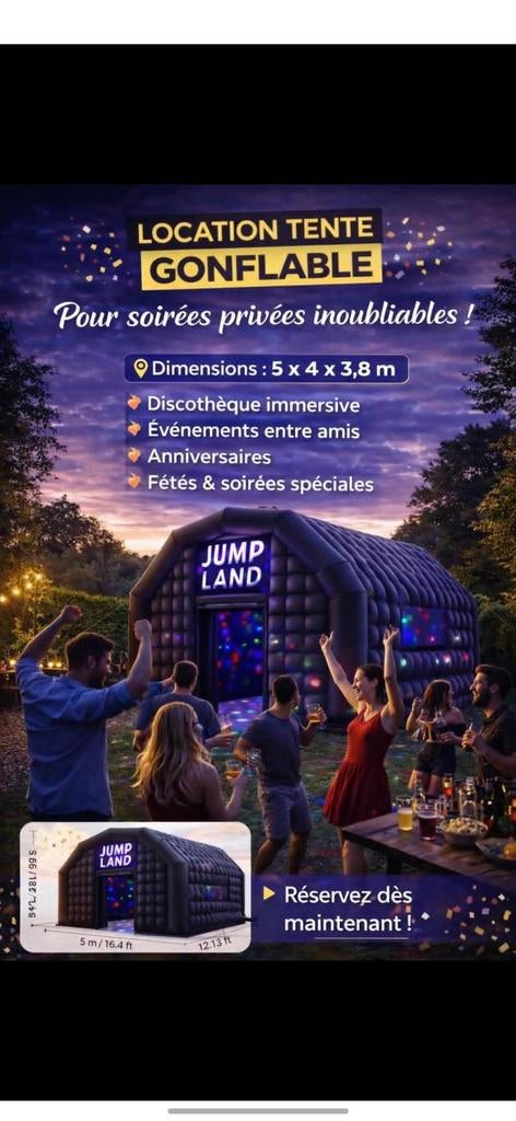 Chateaux/salle gonflables