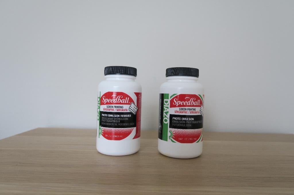 Speedball photo emulsie + remover- zeefdruk, Hobby en Vrije tijd, Overige thema's, Geschikt voor stof, Nieuw, Meerkleurig