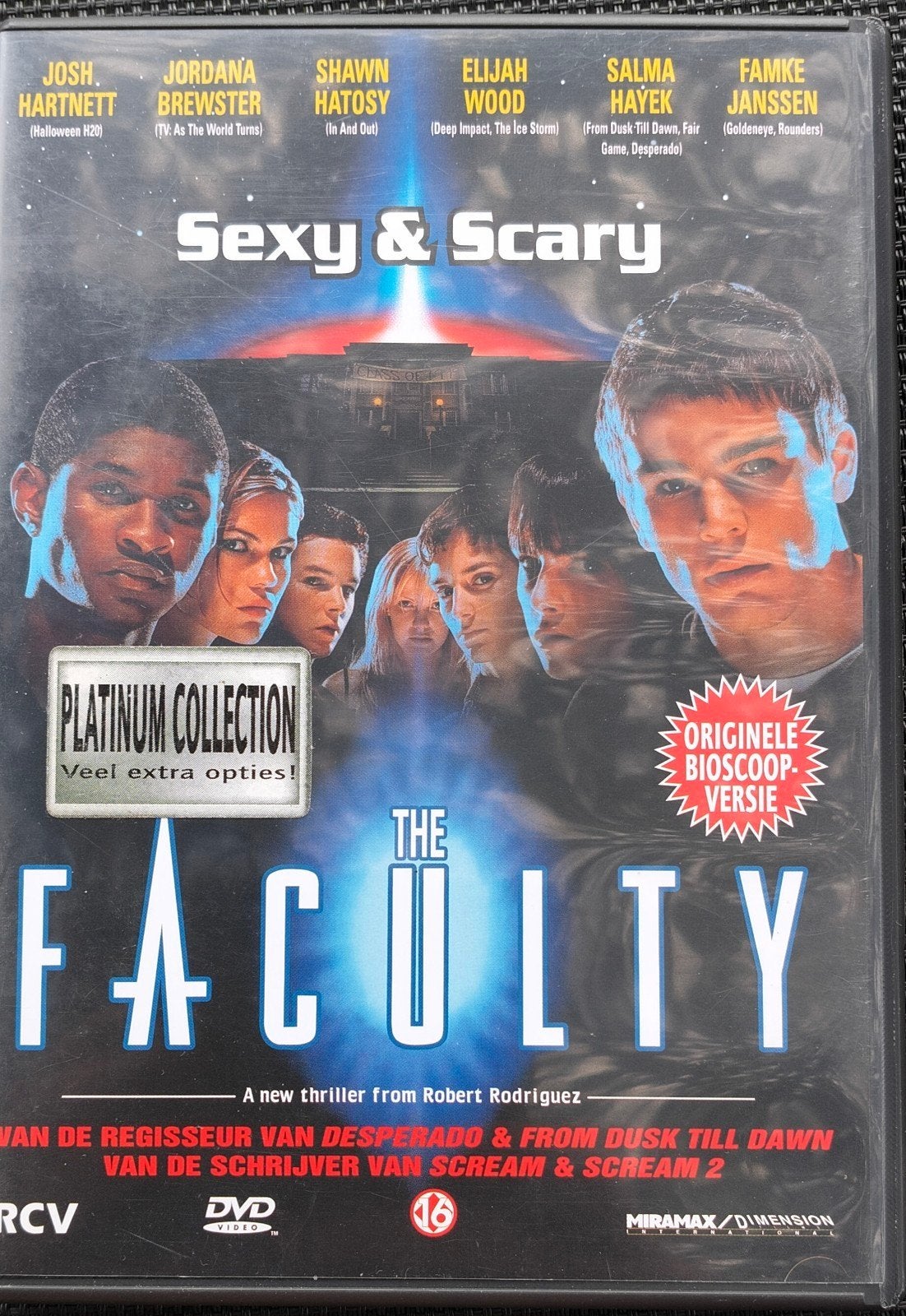 The Faculty, Cd's en Dvd's, Ophalen, Engels, Vanaf 16 jaar, Nederlands