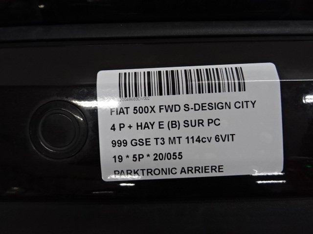 CAPTEUR AIDE AU STATIONNEMENT Fiat 500X (334), Utilisé, Fiat