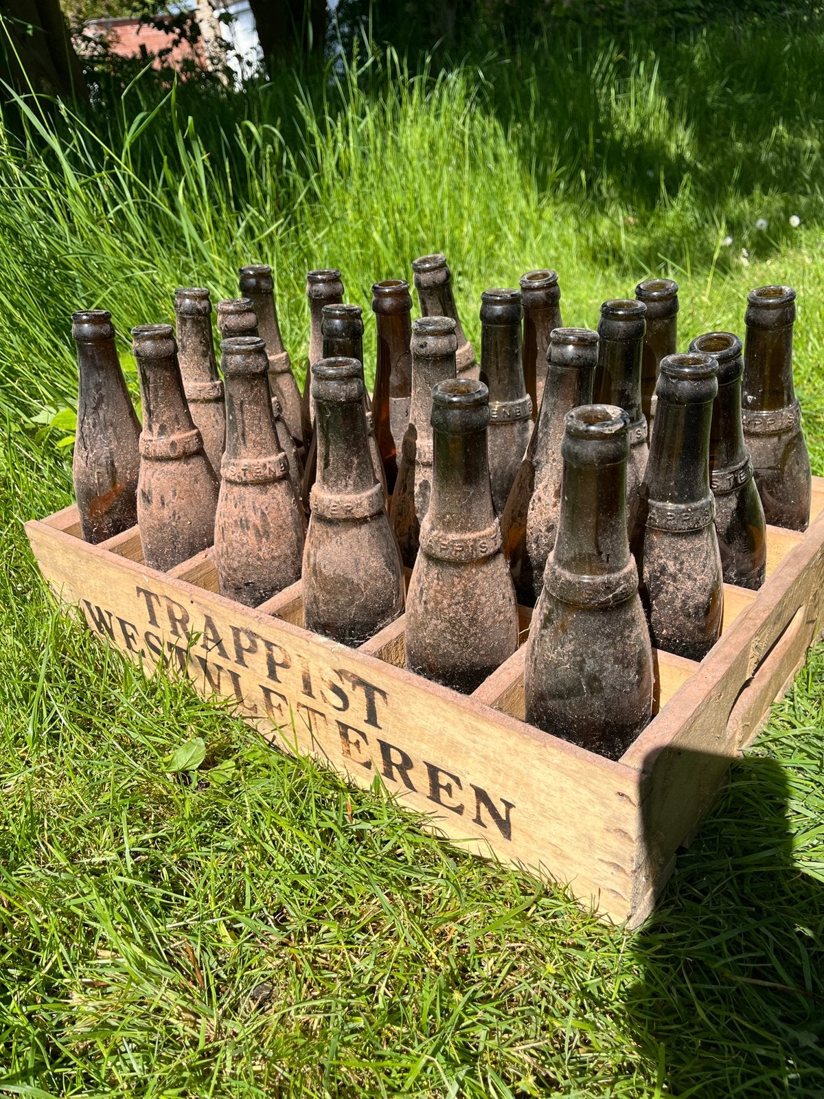 Westvleteren bierbak, Ophalen, Zo goed als nieuw