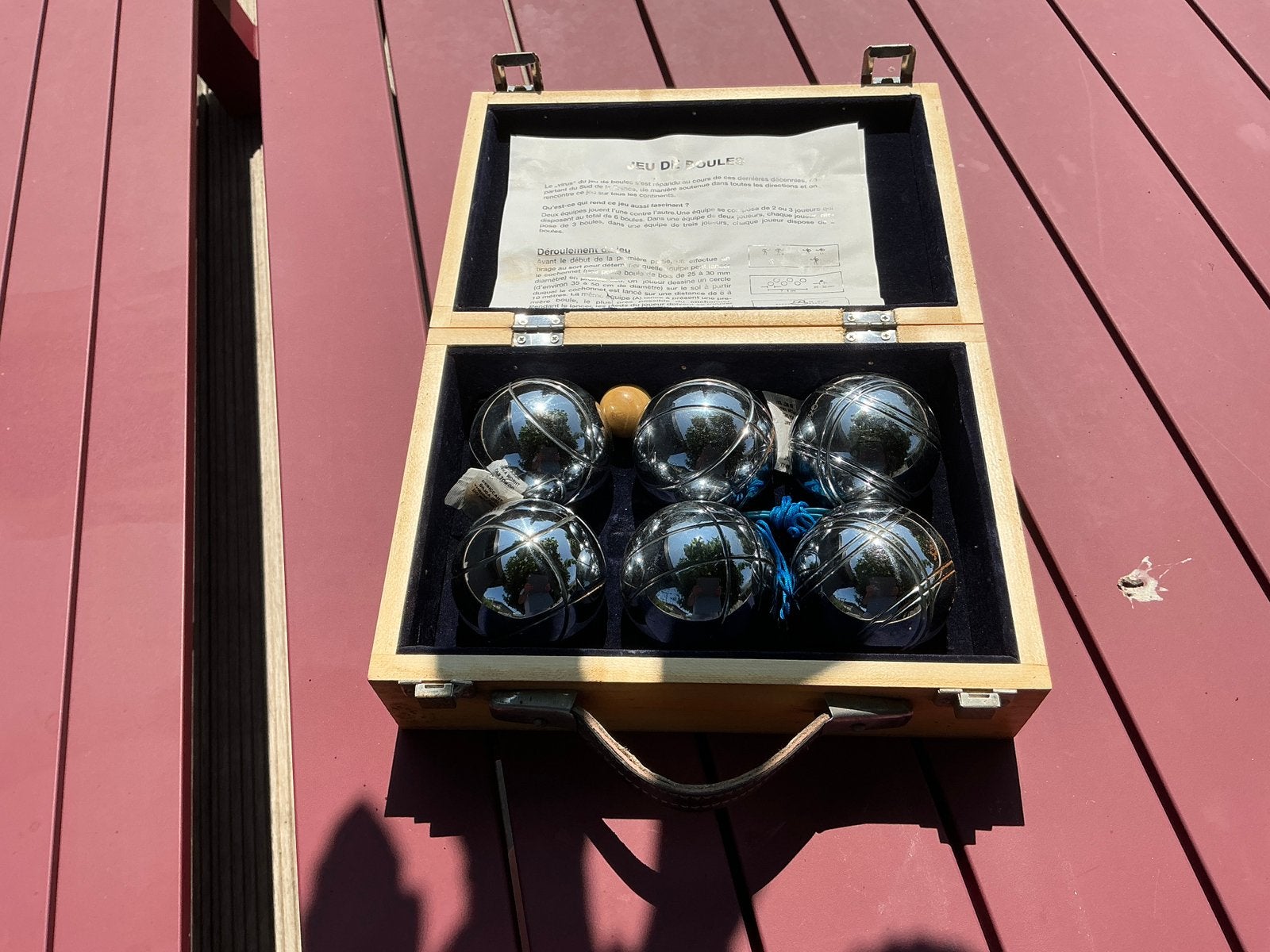 Pétanque, Tickets en Kaartjes
