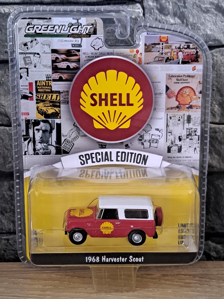 SCOUT HARVESTER SHELL 1/64ème, Auto, Nieuw, Ophalen of Verzenden, Greenlight