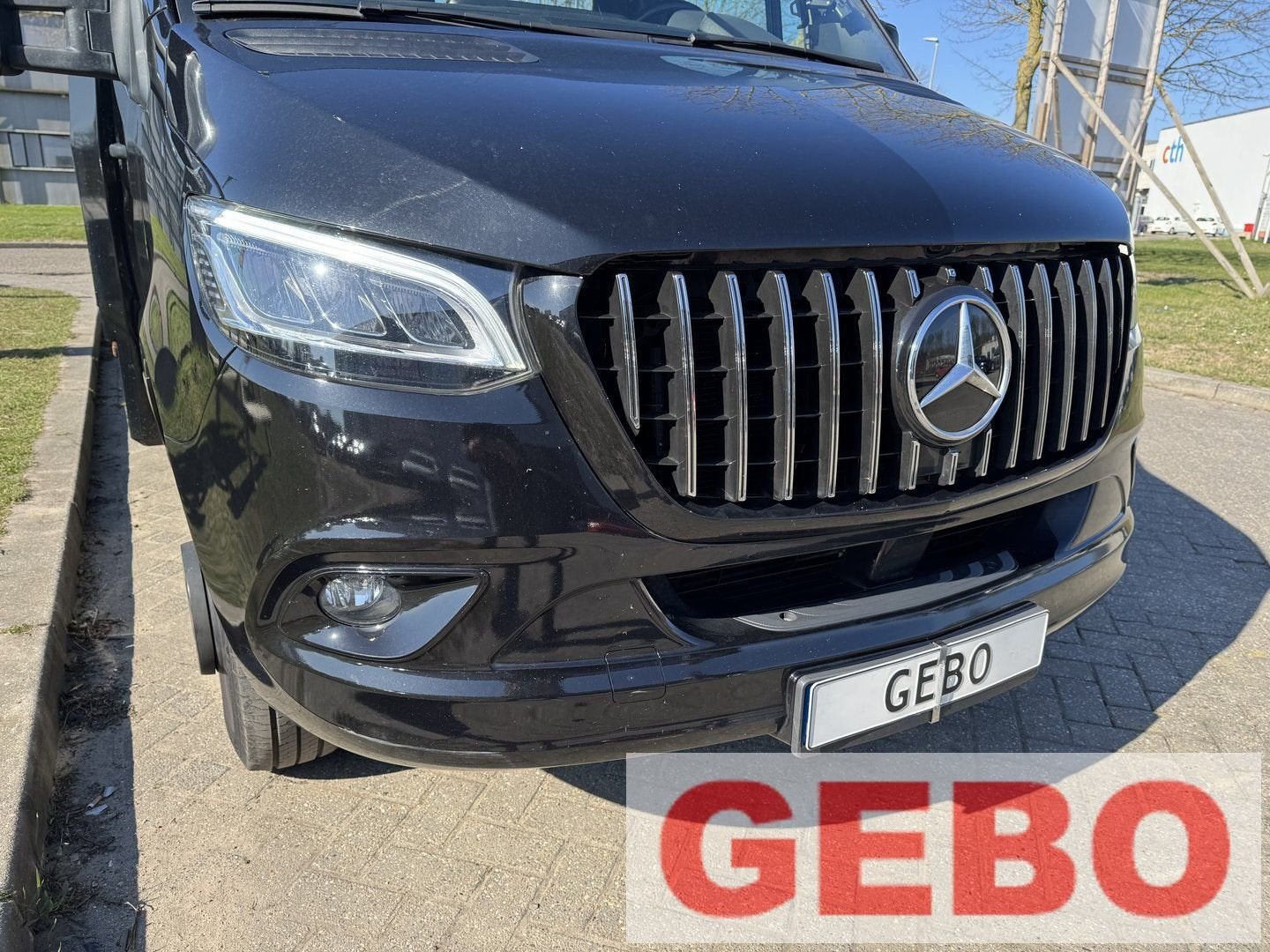 Mercedes sprinter w907  2018+ voorkop voor kop motorkap bump, Auto-onderdelen, -, Voor, Nieuw, Ophalen of Verzenden