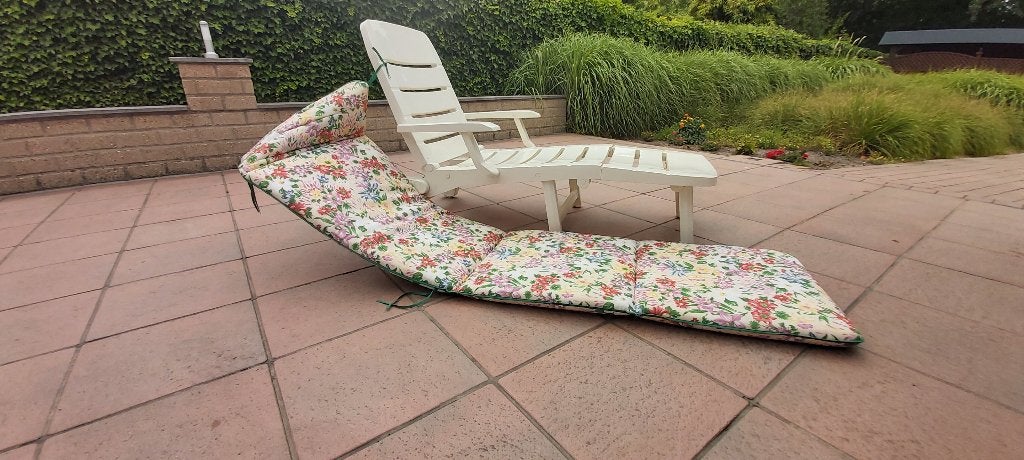 Ligbed PVC, Tuin en Terras, Ophalen, Zo goed als nieuw, Kunststof