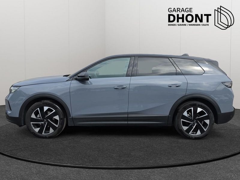 Opel Grandland GS - 1.2 MHEV - Automaat eDCT - 145PK, Auto's, USB, Gebruikt, 1199 cc, Leder en Stof