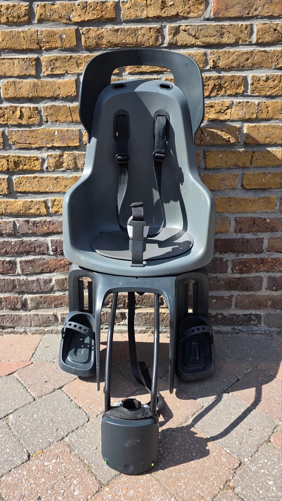 Bobike Maxi GO Frame Achterzitje – Macaron Grey (9-22 kg), Ophalen, Achterzitje