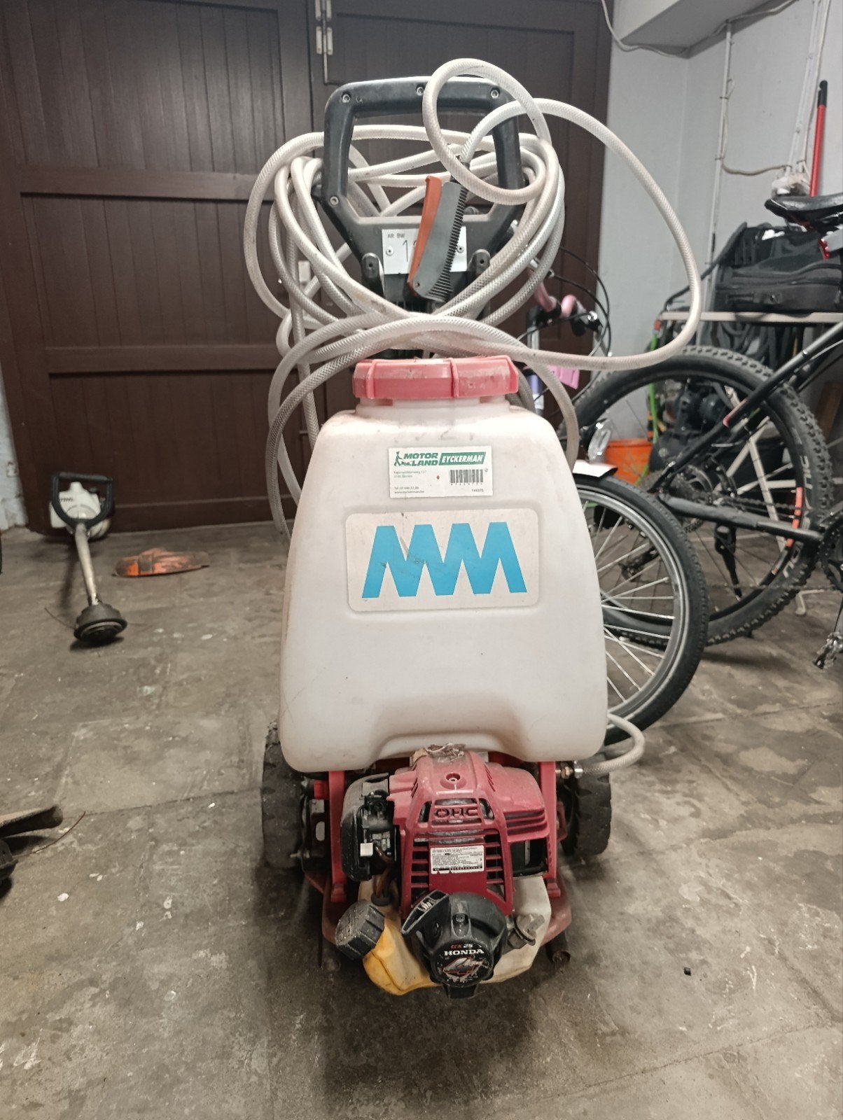 sproeier machine, Tuin en Terras, Ophalen