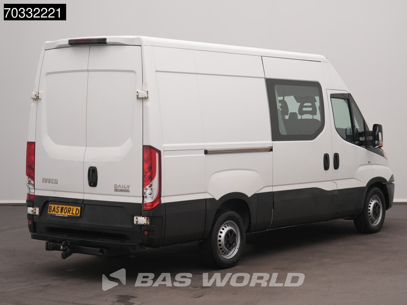 Iveco Daily 35S14 Automaat L2H2 Dubbel Cabine Trekhaak Airco, Autos, Achat, Euro 6, Entreprise, Diesel