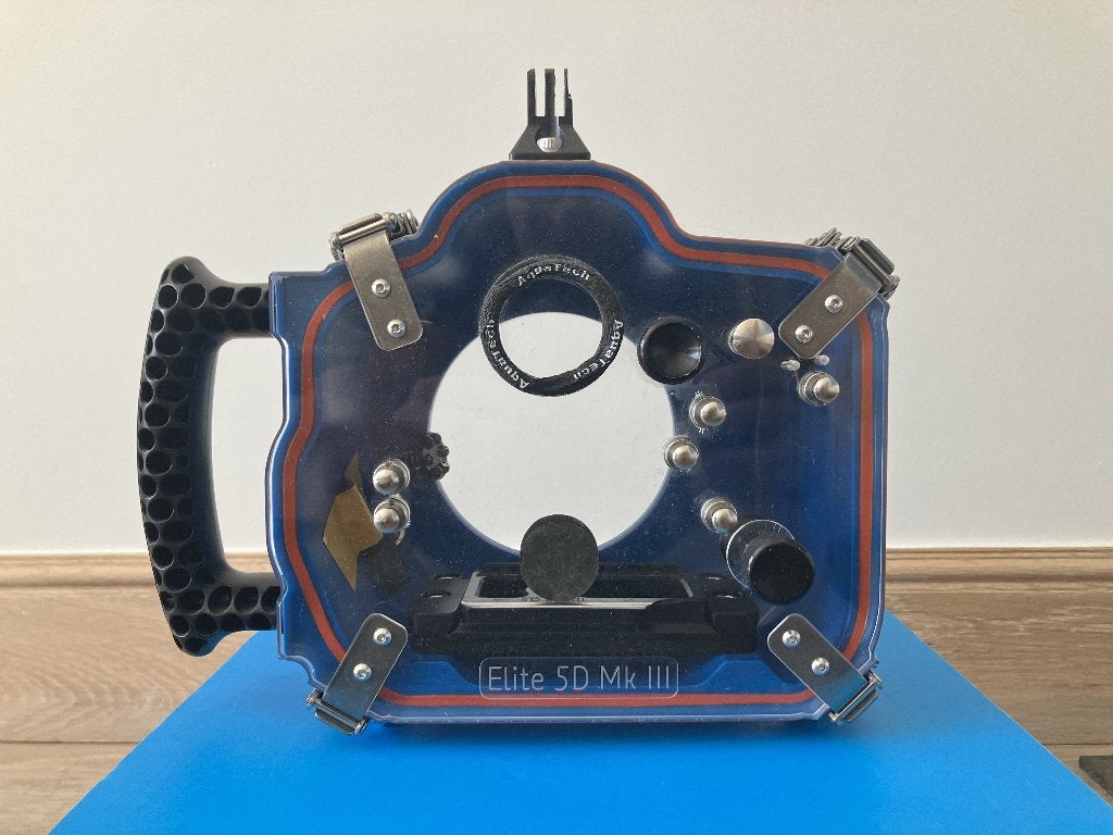 Aquatech onderwaterbehuizing, Ophalen, Zo goed als nieuw, Canon, Accessoires