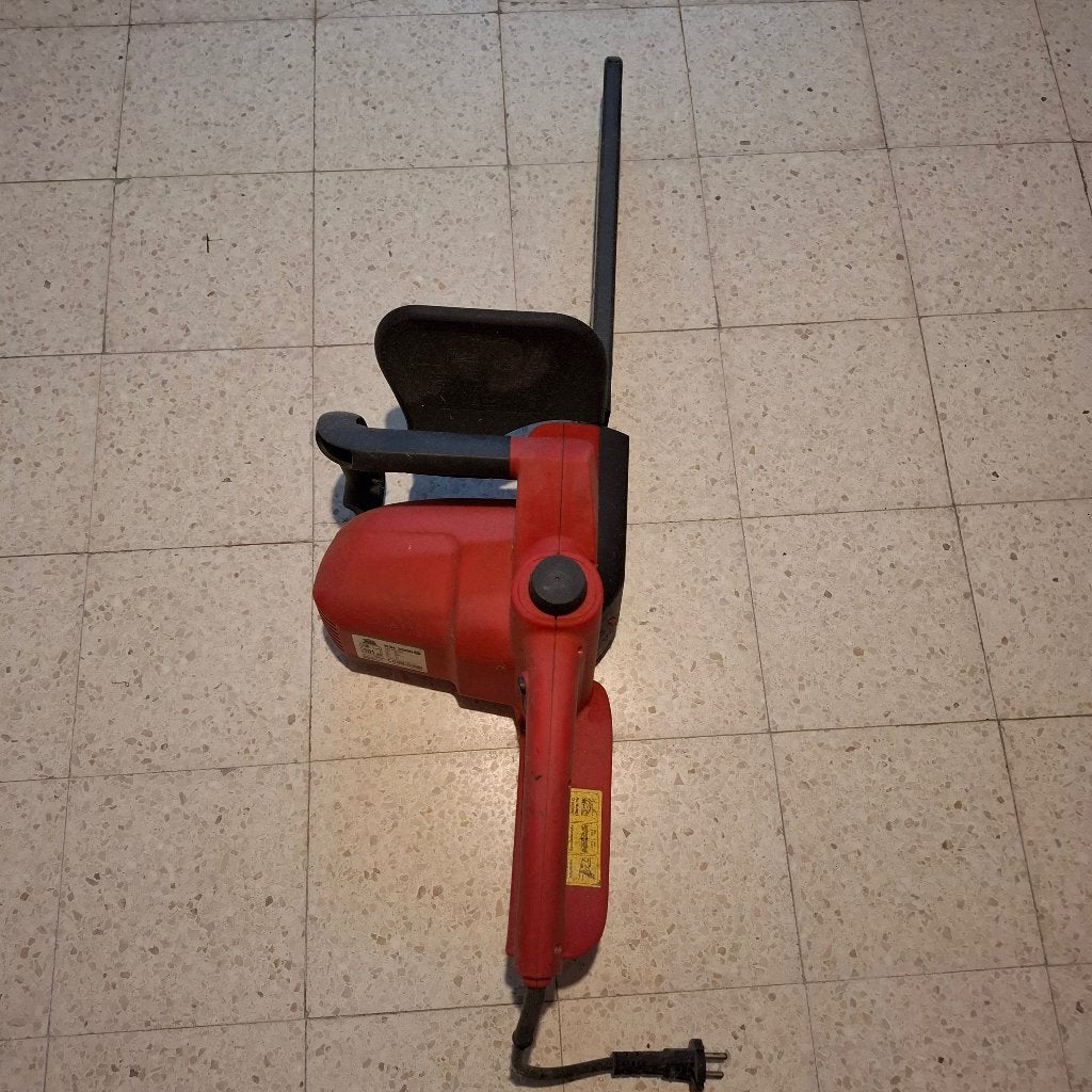 Elektrische kettingzaag, Doe-het-zelf en Bouw, Gereedschap | Zaagmachines, Ophalen, Gebruikt, Top craft, Kettingzaag