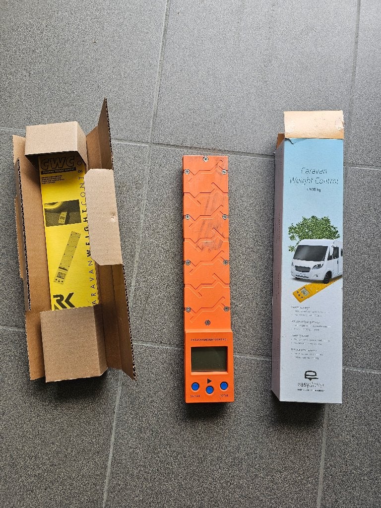Reich EasyDriver Elektronische caravanweger, Ophalen