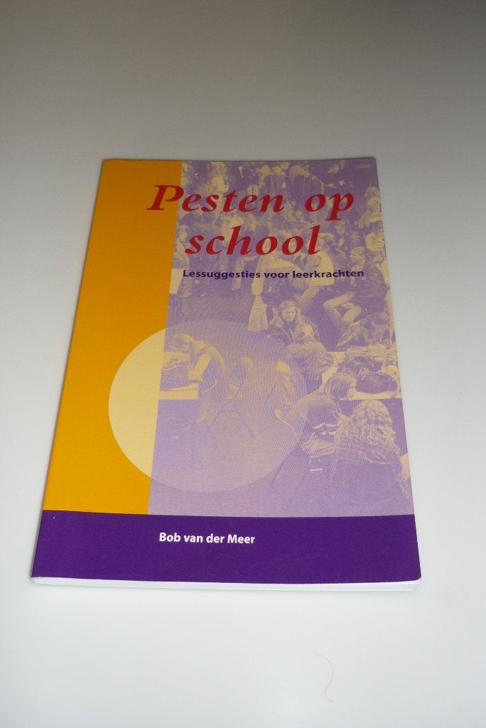 Harcèlement scolaire, Livres, Psychologie, Enlèvement ou Envoi, Comme neuf, Psychologie sociale, Bob van der Meer