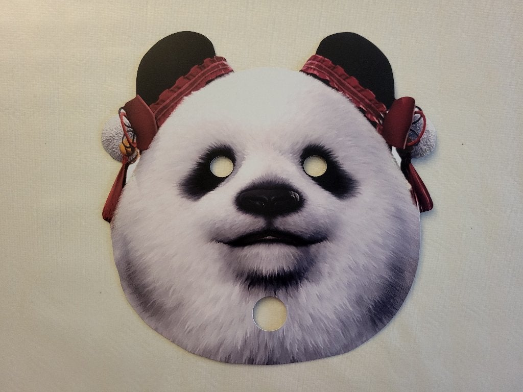 Éventail / masque en carton Tekken 8 – Tokyo Game Show 2023, Enlèvement, Comme neuf