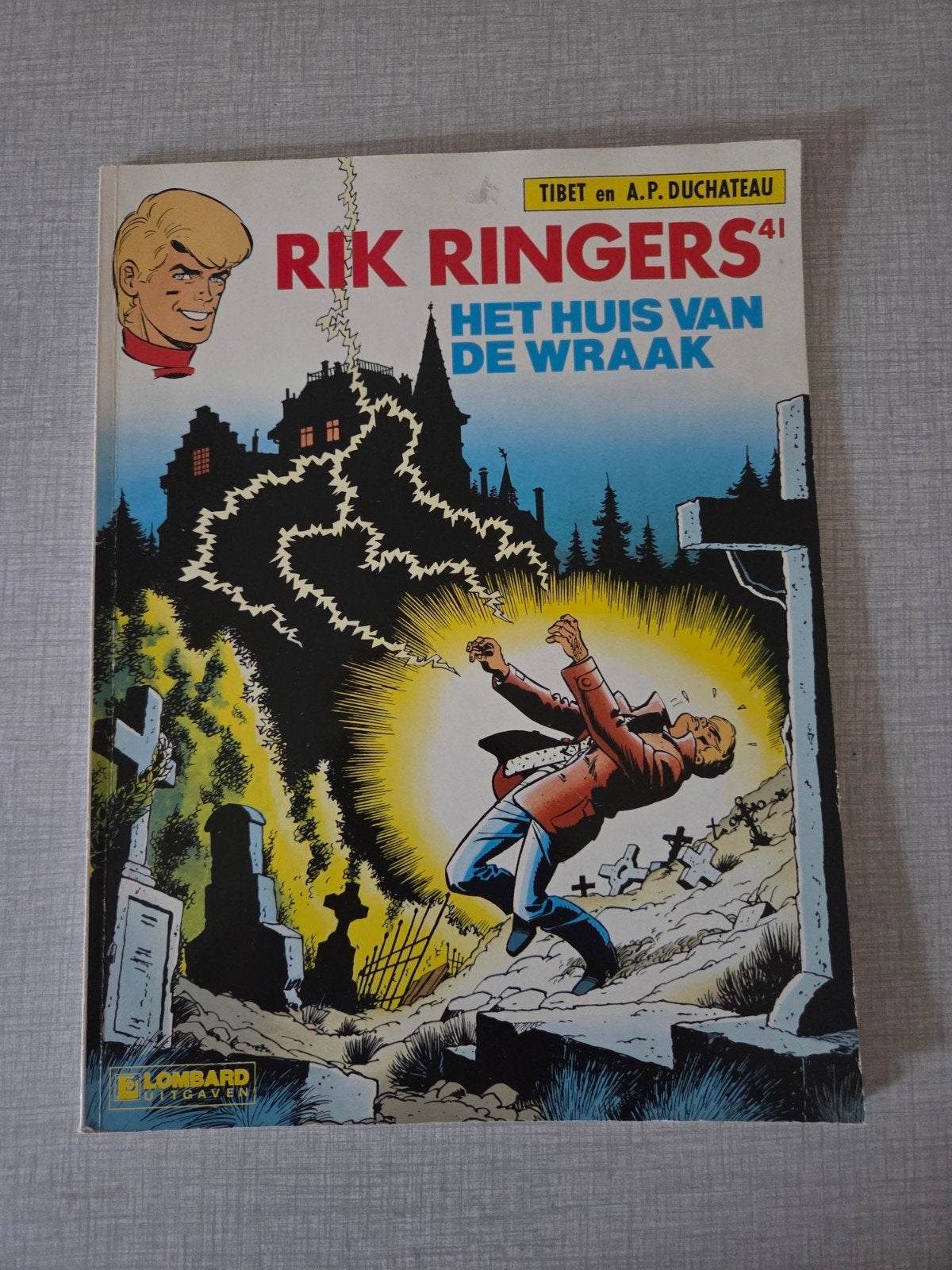 Rik Ringers 41, 1ste druk., Eén stripboek, Tibet & A.P. Duchâteau, Ophalen of Verzenden, Zo goed als nieuw