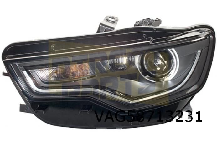Audi A1 (1/15-11/18) Koplamp Rechts OES! (Bi-Xe / LED) 8XA94, Neuf, -, -, Audi