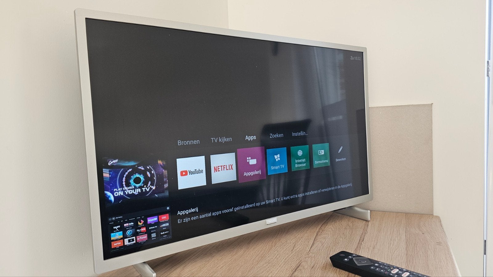 TV Philips 32 inch, Audio, Tv en Foto, Ophalen, Philips, Gebruikt, 50 Hz
