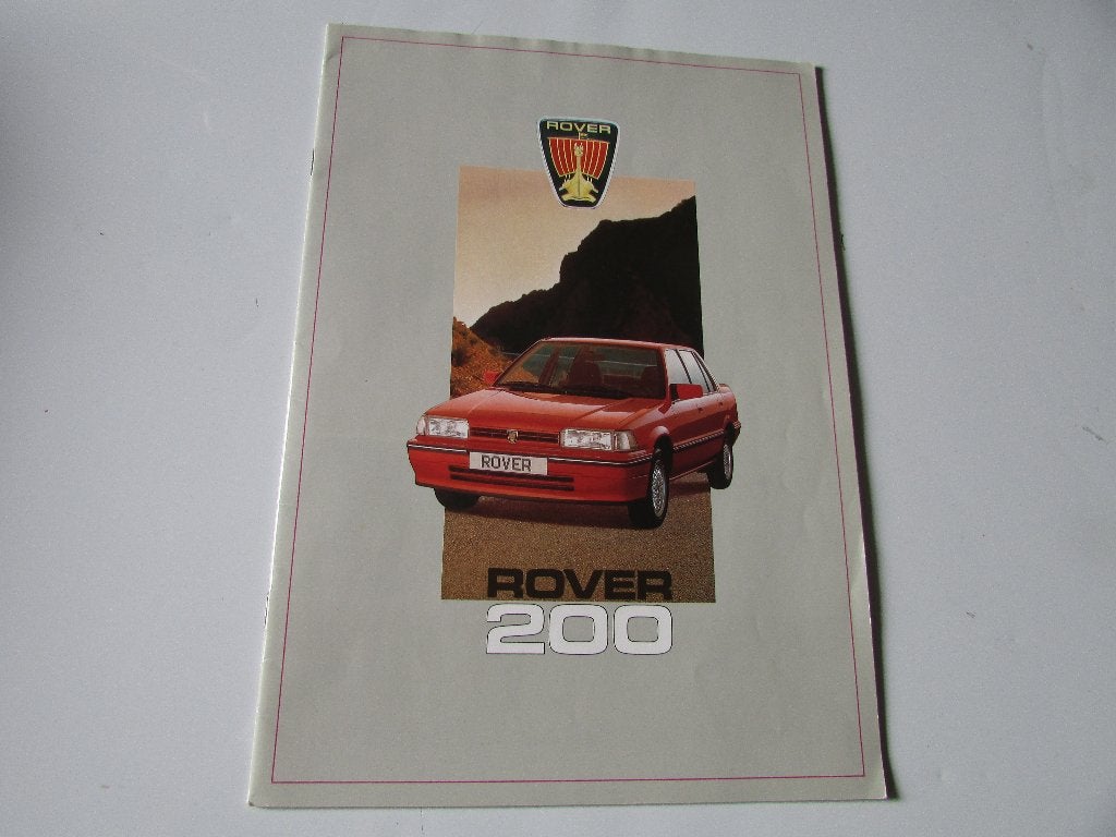 ROVER 200 - 213 S - 216 SE - VITESSE, BROCHURE, Enlèvement ou Envoi, Comme neuf, Autres marques, Austin - Rover