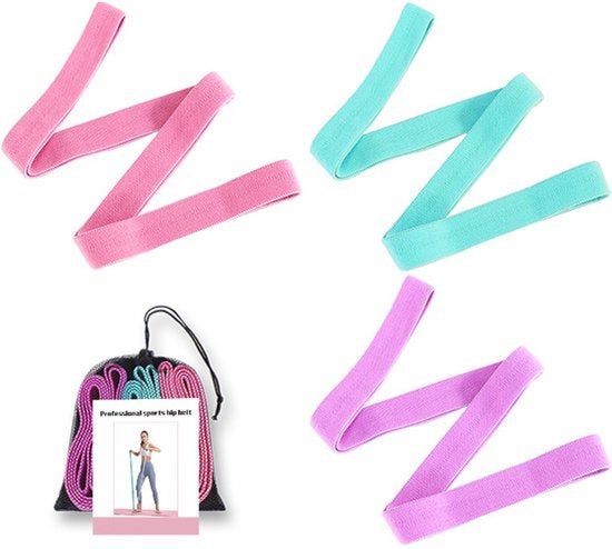 Fitness weerstandsbanden set, Sport en Fitness, Ophalen of Verzenden, Nieuw, Benen, Weerstandband