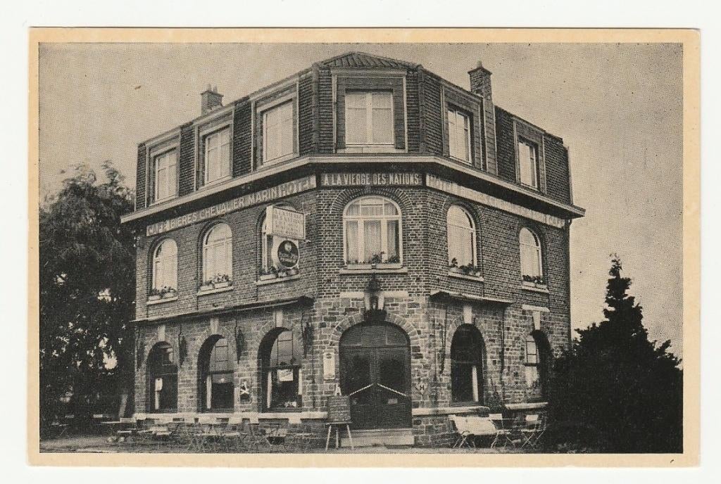 Banneux - Hôtel Vierge des Nations, Envoi, 1940 à 1960, Non affranchie, Liège