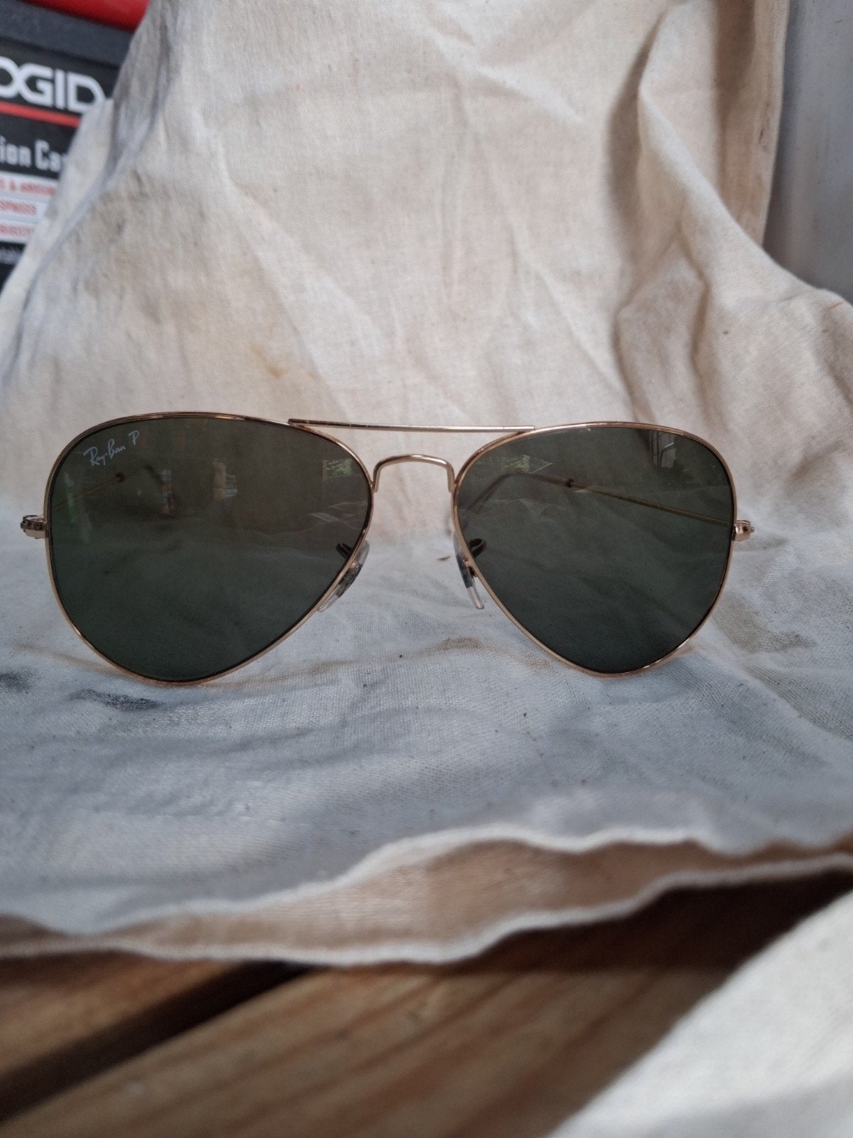 Originele Ray-Ban Aviator RB3025 (Gepolariseerd) – Unisex Da, Ophalen of Verzenden, Zonnebril, Ray-Ban