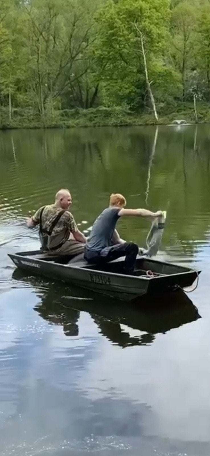 aluminium Jon 10 green bootje met Riba trailer te koop, Watersport en Boten, Ophalen, Gebruikt