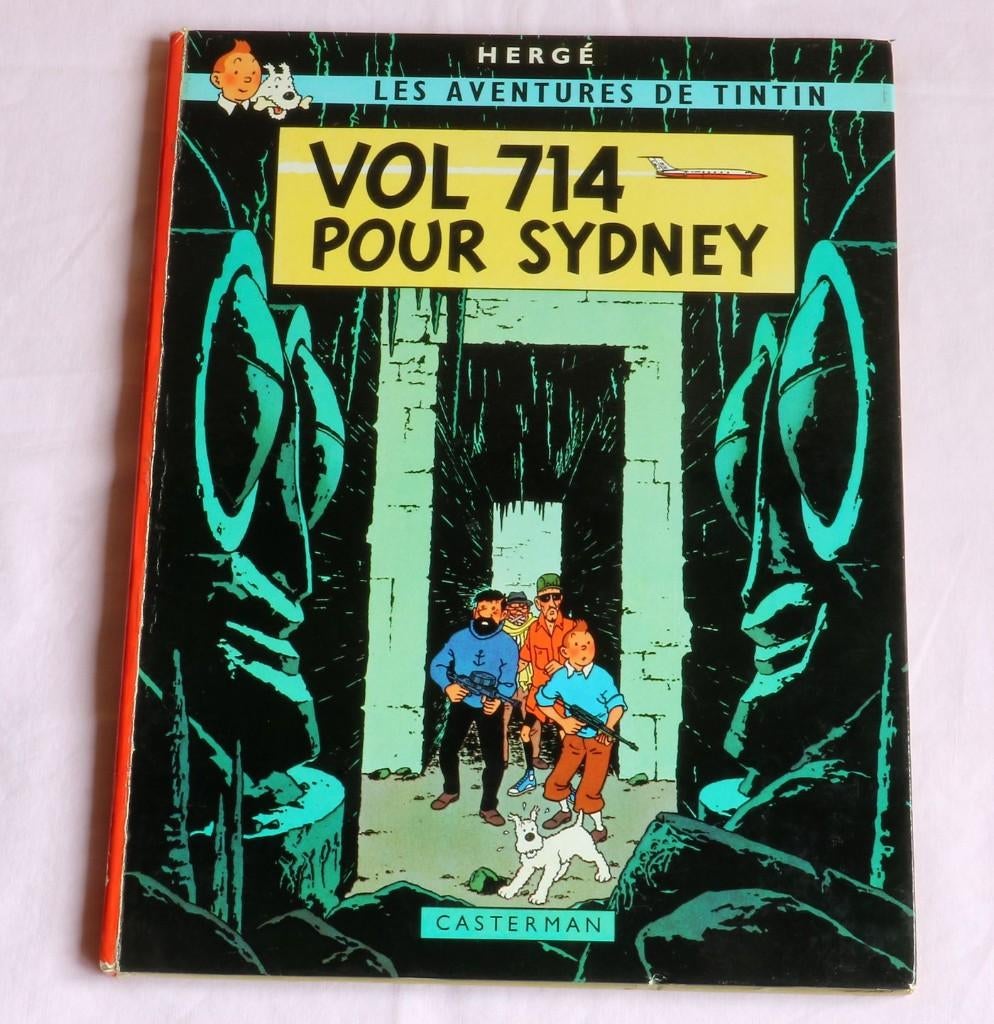 Tintin Vol 714 pour Sydney EO 1968 B37 2ème tirage, Enlèvement, Utilisé