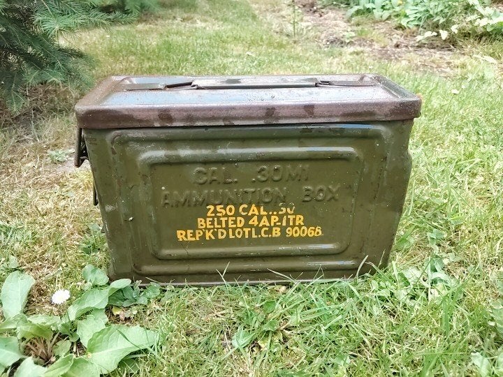 US Army cal 30 ammo box, Verzamelen, Militaria | Tweede Wereldoorlog, Ophalen of Verzenden