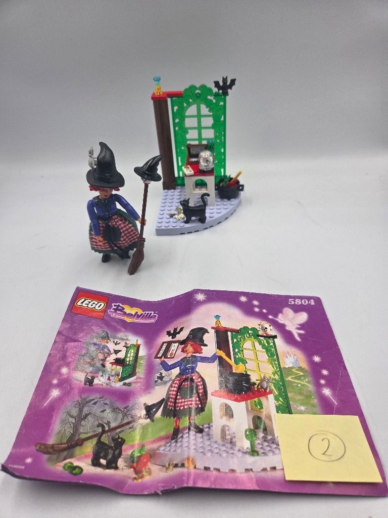 Lego Belville 5804 La maison de la sorcière, Enlèvement ou Envoi, Lego, Ensemble complet, Instructions incluses