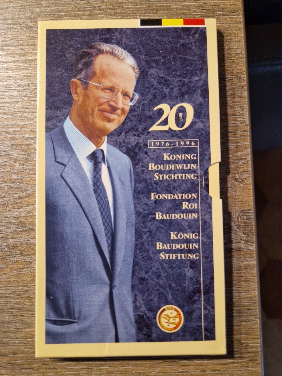 Belgische 250 Frank 1996 – Koning Boudewijnstichting–Zilver, Setje, Zilver, Ophalen of Verzenden, Zilver