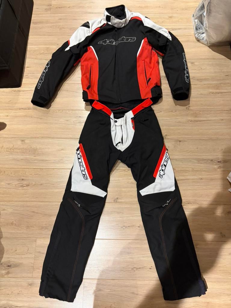 Alpinestars textiele vest en broek maat M, Motoren, Kleding | Motorkleding, Ophalen, Tweedehands, Heren