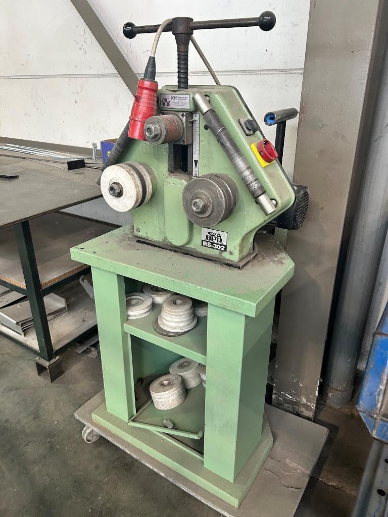 Buigmachine, Ophalen, Gebruikt