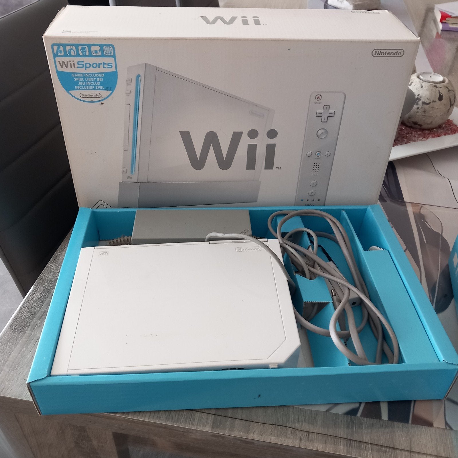 WII spelcomputer, Enlèvement, Utilisé, Avec 3 manettes ou plus, Avec jeux
