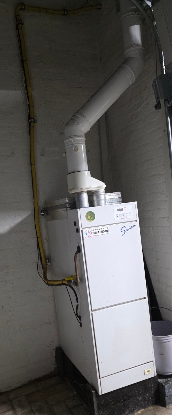 Sterke Multicalor Sphere 30 warmeluchtverwarming compleet, Doe-het-zelf en Bouw, Ophalen, Thermostaat