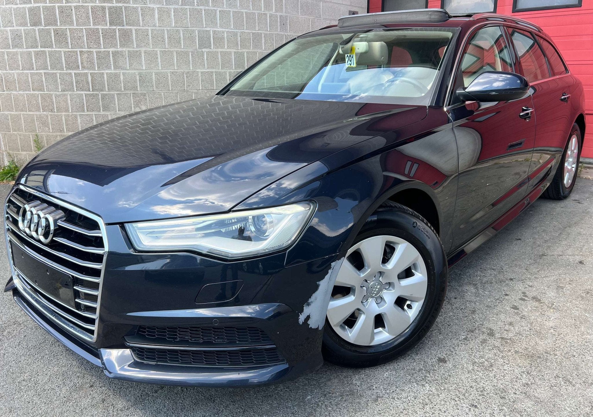 Audi A6 Avant 2.0 TDi ultra ( 9.462 HTVA ) (bj 2017), 100 kW, Gebruikt, 4 cilinders, Leder