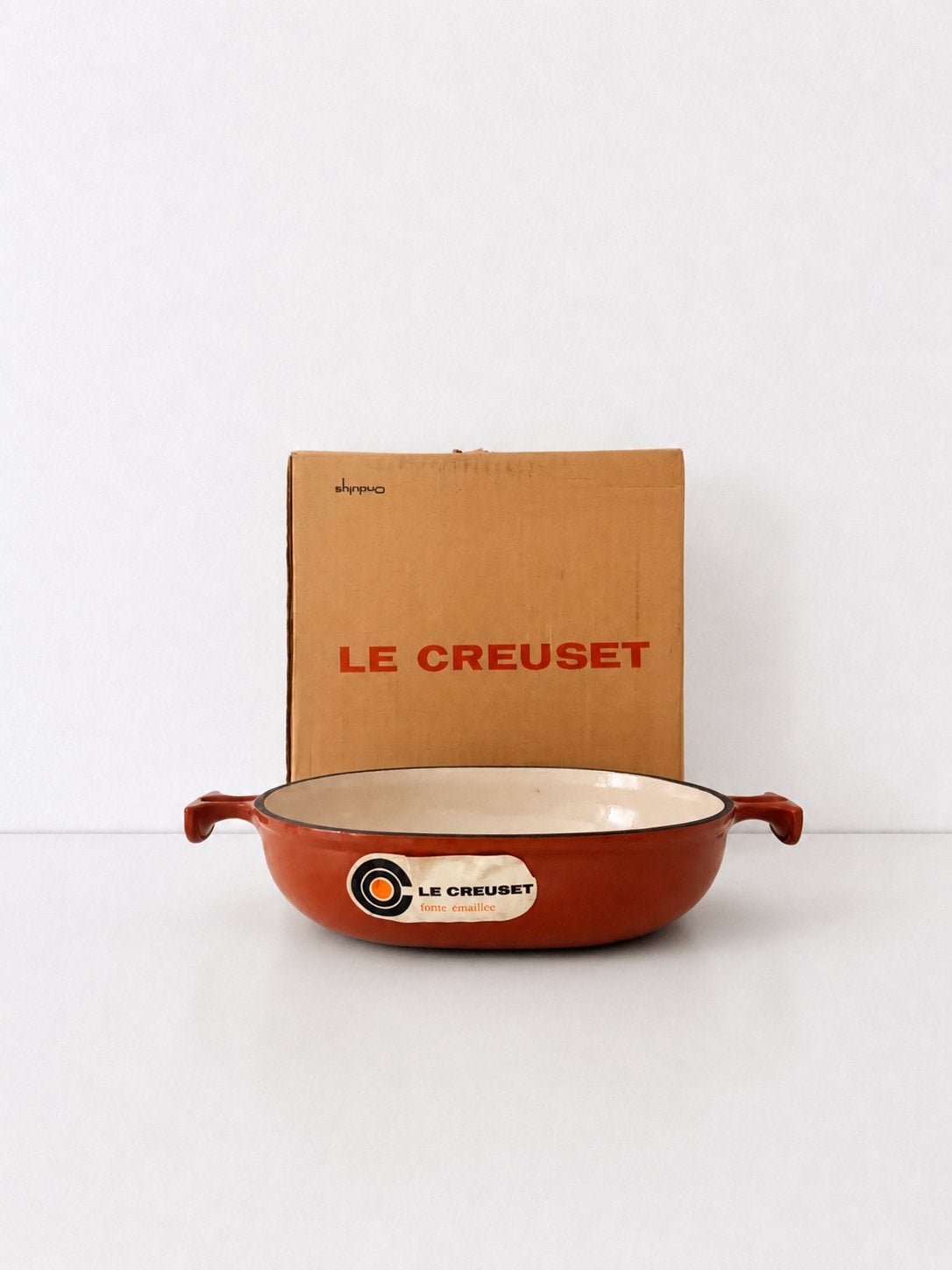 Le Creuset x Enzo Mari terracotta keramieken ovenschaal, Ophalen