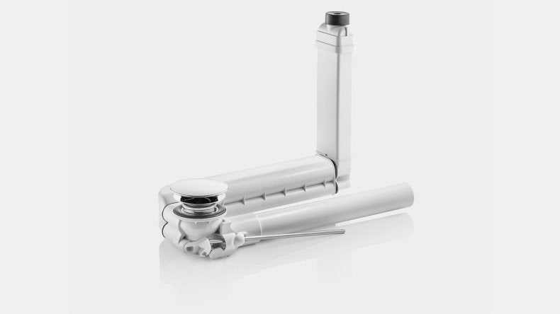 16 stuks Geberit design plug + afvoer(Nieuw!), Enlèvement ou Envoi, Neuf, Chrome, Lavabo