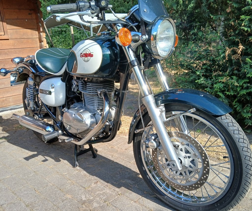Kawasaki 250cc type Estrella van 1995 - slechts 13800 Km, 250 cc, Occasion, Handgeschakeld, 1 cilinder