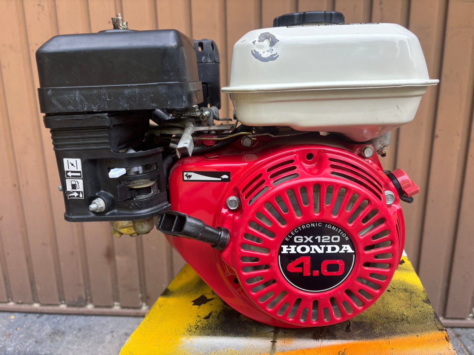 Moteur Honda GX120, Enlèvement, Utilisé, Moteur à essence, 1800 tpm ou plus