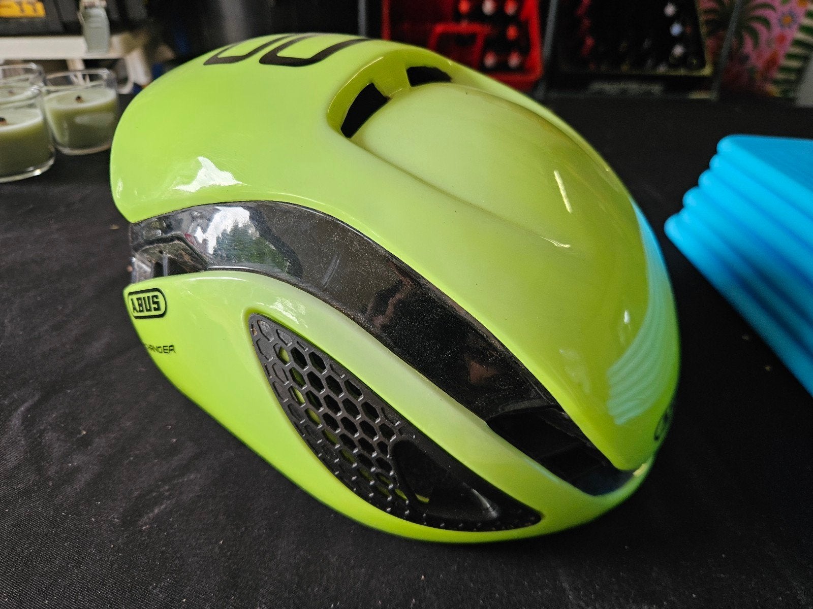Abus gamechanger maat M fietshelm., Vélos & Vélomoteurs, Accessoires vélo | Casques de vélo, Enlèvement ou Envoi, M, Utilisé, ABUS