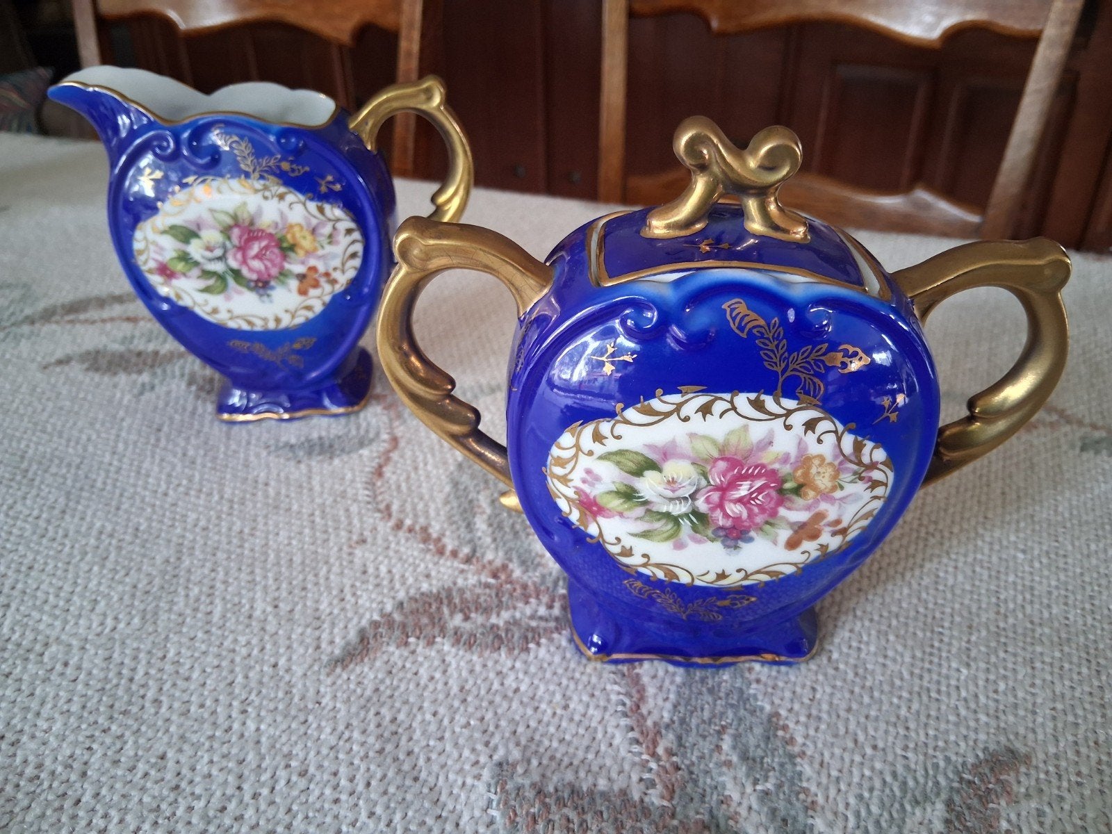 Kobalt blauw porselein, Antiek en Kunst, Ophalen