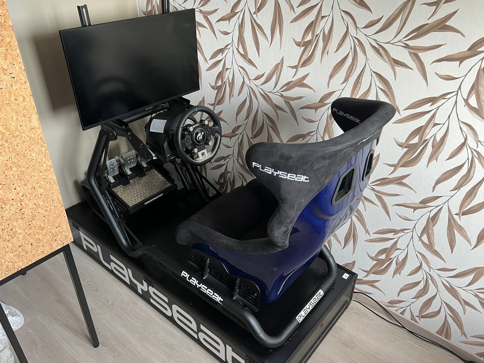 Simulateur complet TGT2 TLCM Playseat et écran Samsung, Games en Spelcomputers, Ophalen, Gebruikt, Pc