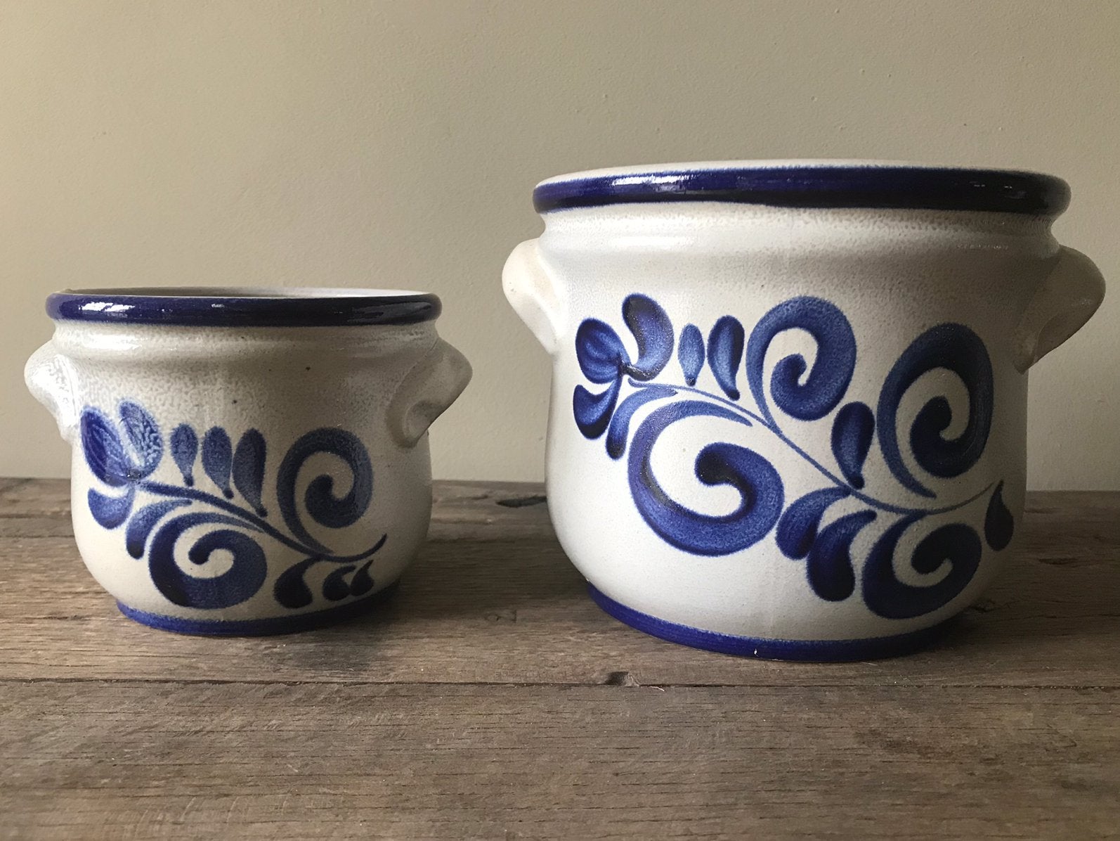 Vintage bloempotten, Antiek en Kunst, Curiosa en Brocante, Ophalen