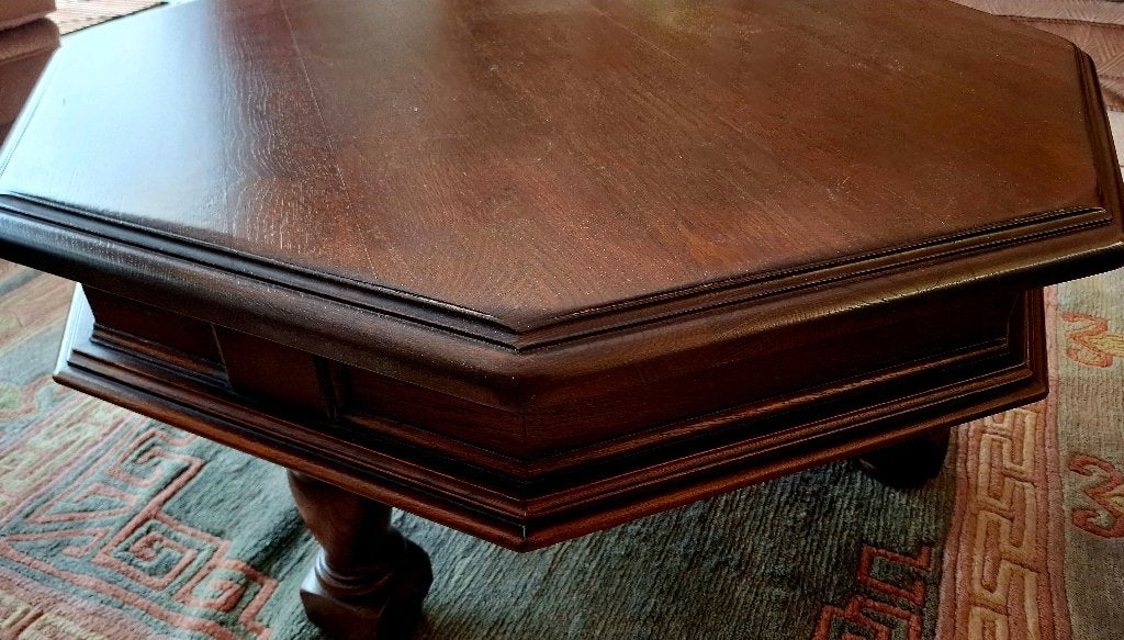 Eiken Salontafel, Huis en Inrichting, Ophalen, Gebruikt, 50 tot 100 cm