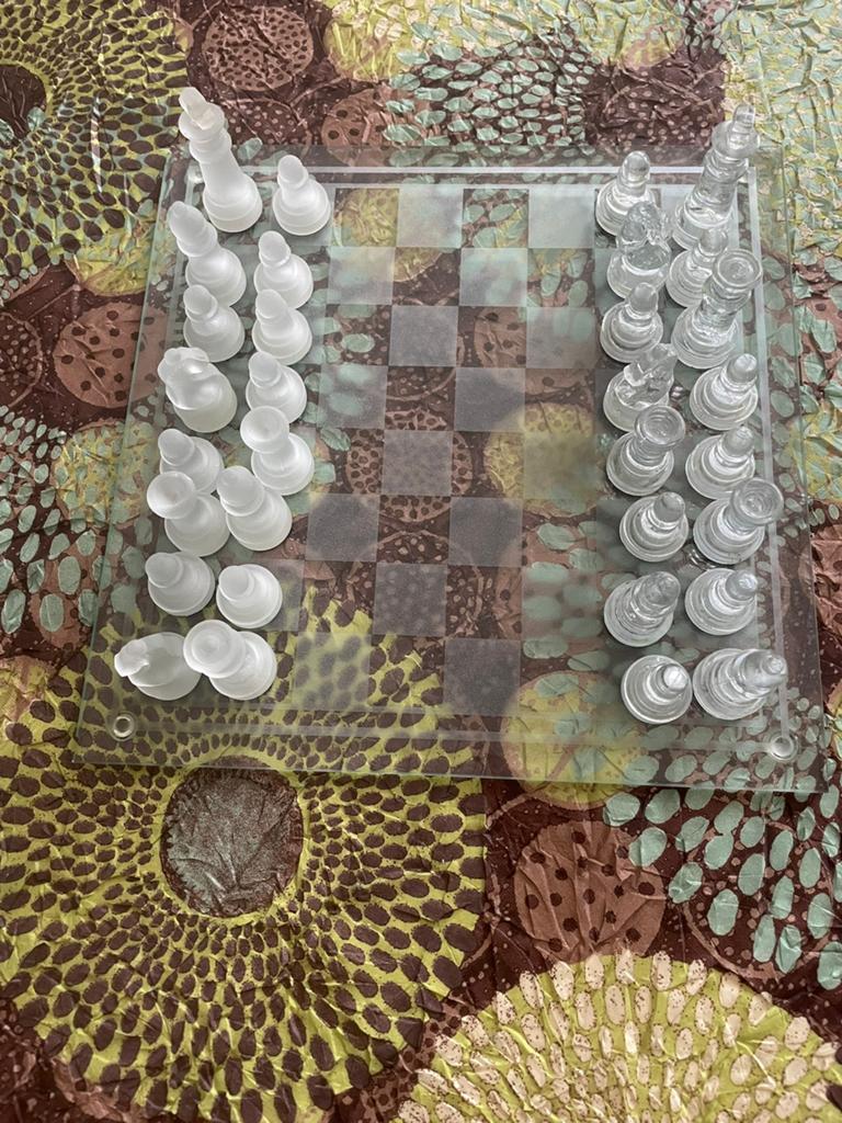 Jeux d’échecs en verre, Antiquités & Art, Enlèvement